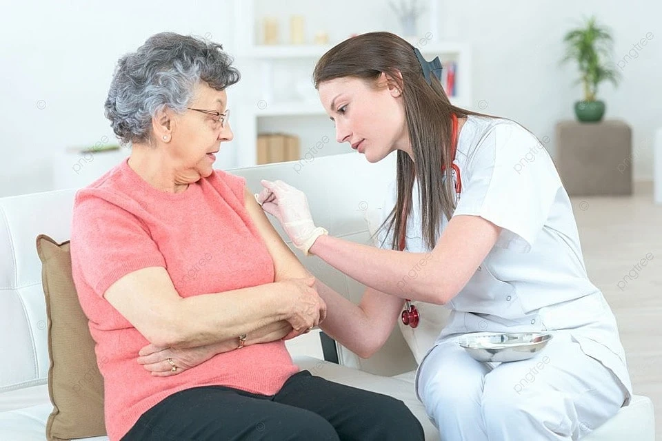 Yaşlılara Evde İğne