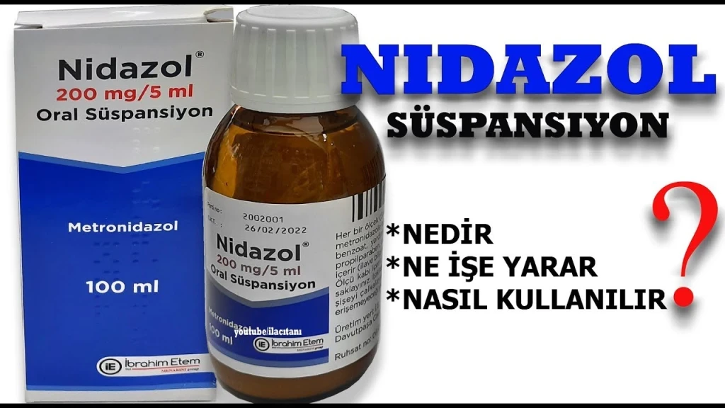 Nidazol Şurup Nedir? Ne İşe Yarar? Kullanımı