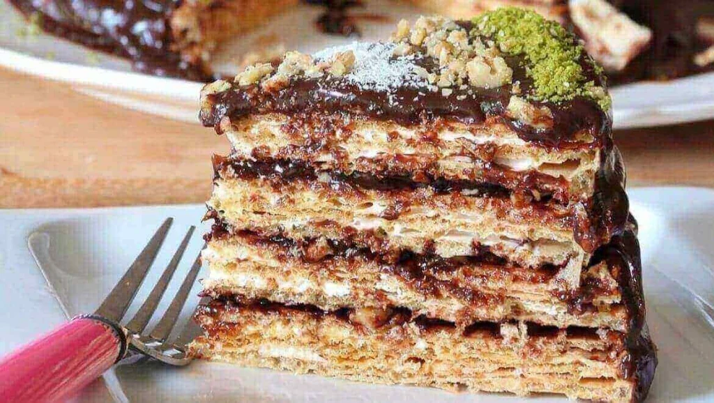 Çıtır Çıtır Kağıt Helva Pastası Tarifi