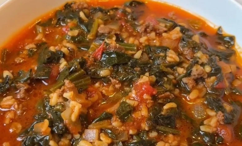 Bulgurlu Ispanak Yemeği Tarifi