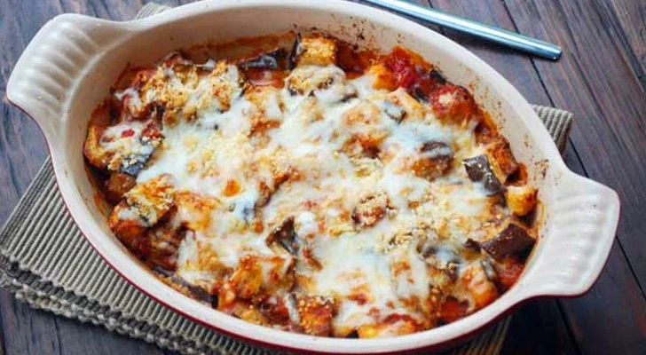 Patlıcanlı Ekmek Kebabı Tarifi