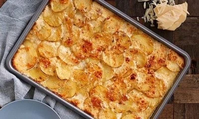 Beşamel Soslu Fırında Patates Tarifi