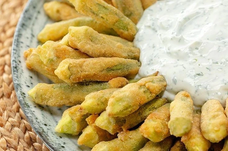 Yoğurtlu Bamya Kızartması Tarifi