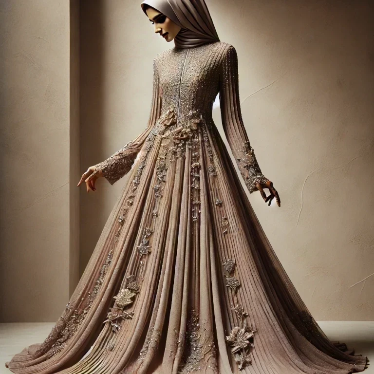 Kına İçin Tesettür Giyim Modelleri