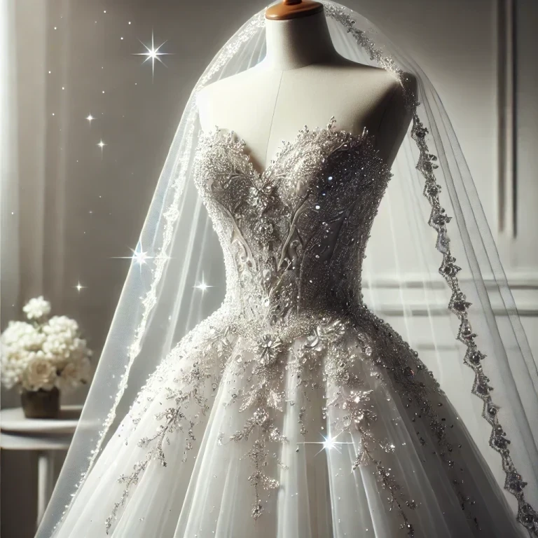 Parlak Taşlı Gelinlik Modelleri