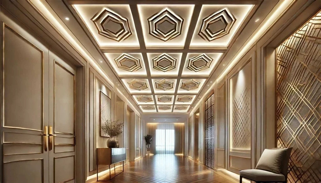 Koridor Için Asma Tavan Modelleri