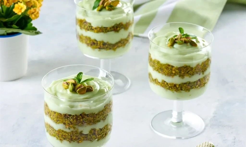 Antep Fıstıklı Sütlü Tatlılarla Sofralarda Şıklık