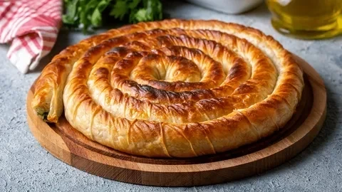 Evde Kolay ve Lezzetli Ispanaklı Kol Böreği Tarifi