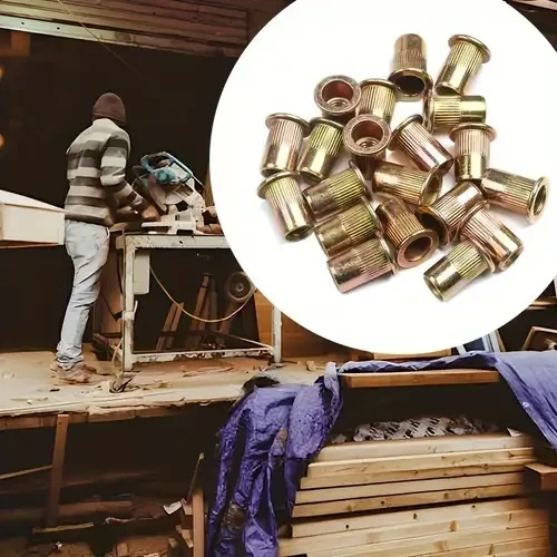 M6 Perçin Somun ve Deri Perçin: Perçin Somun Çeşitleri ve Makinalar