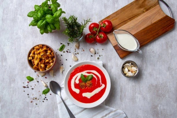 Sütlü Domates Çorbası Tarifi ve Pratik Ev Yapımı Çorba