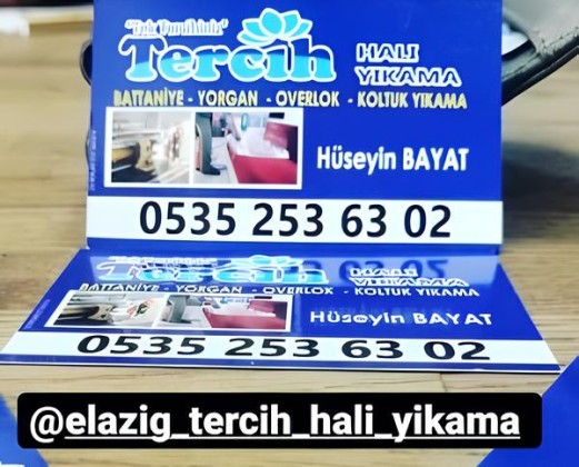 Elazığ  Tercih Halı Yıkama