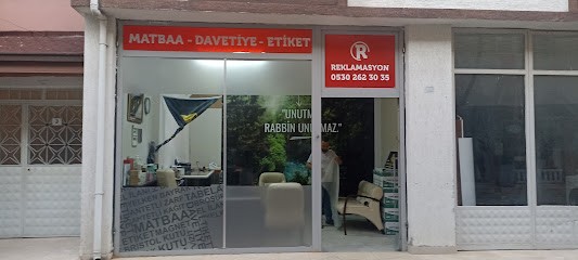 Reklamasyon Matbaa - Davetiye - Etiket