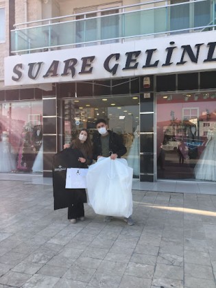 Suare Gelinlik Bağbaşı