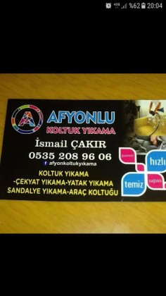Afyonlu Koltuk Yikama