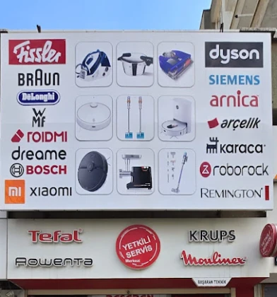 Tefal-Braun-Dyson-Rowenta-Wmf-Moulinex-Fissler-Silit-Delonghi-Kenwood- Yetkili Servisi