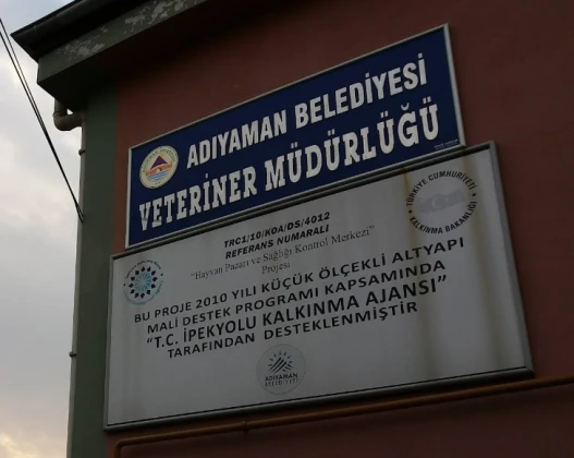 Adıyaman Belediyesi Veteriner Müdürlüğü