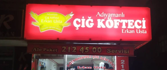 Adıyamanlı Çiğköfteci Erkan Usta
