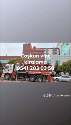 Afyon Da Kiralık Vinç Coşkun Vinç