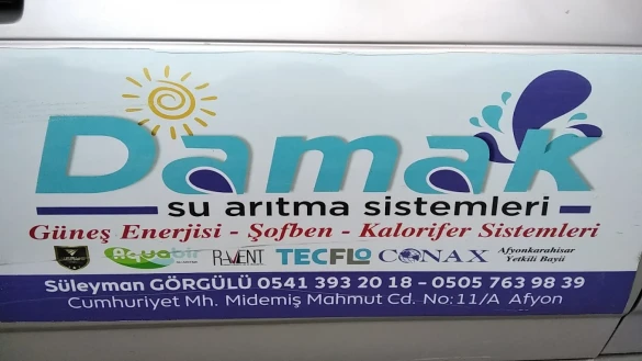 Afyon Damak Su Arıtma Sistemleri