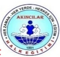 Akıncılar Halk Eğitimi Merkezi - Sivas Akıncılar - 1