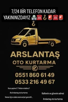 Arslantaş Oto Kurtarma & Çekici & Yol Yardım