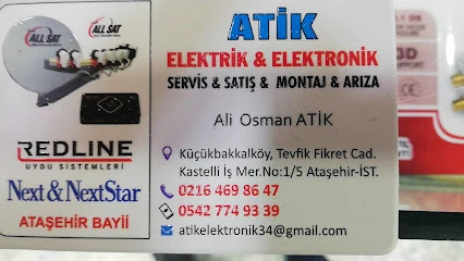 Atik Elektronik Ataşehir Uydu Servisi