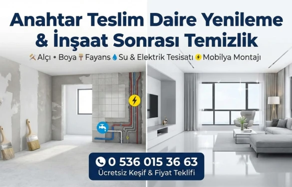 Aziz Afşar Anahtar Teslim Tadilat