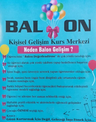 Balon Kişisel Gelişim Kurs Merkezi