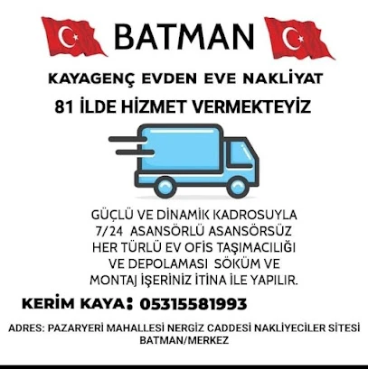 Batman Kayagenc Evden Eve Nakliyat