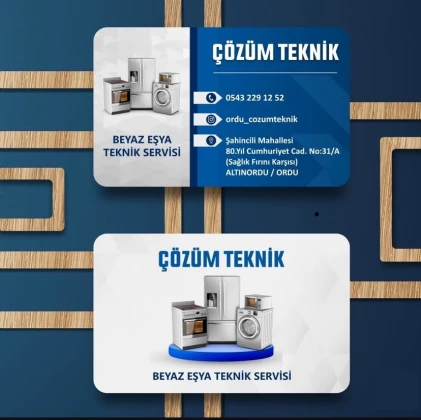 Çözüm Teknik Beyaz Eşya-Kombi-Klima Servisi Ordu