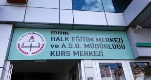 Edirne Halk Eğitimi Merkezi Ve Aso