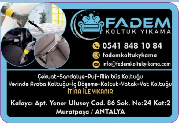 Fadem Koltuk Yıkama