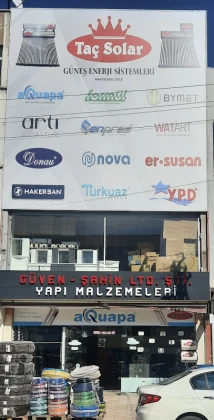 Güven Şahin Yapı Malzemeleri & Taç Solar Güneş Enerji Sistemleri