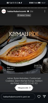 Hakkari Beyoğlu Pide Lahmacun