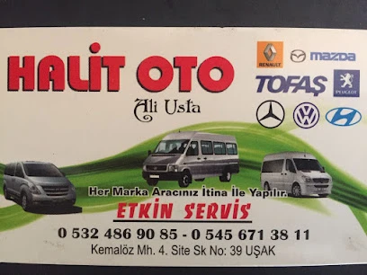 Halit Oto Tamir Bakım Onarım Yol Yardım
