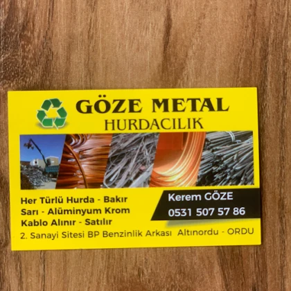 Hurdacı Göze Hurdacılık