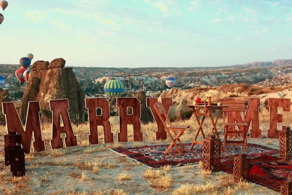Kapadokya Evlilik Teklifi Rose Organizasyon