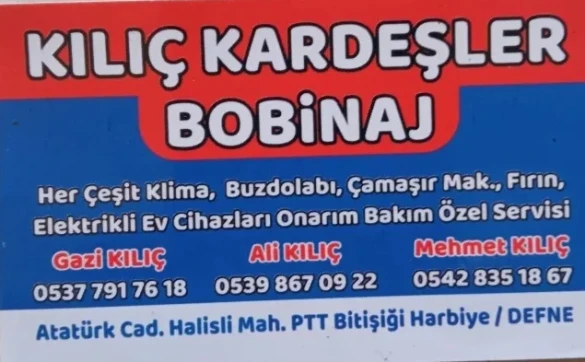 Kılıç Kardeşler Isıtma Soğutma Servisi