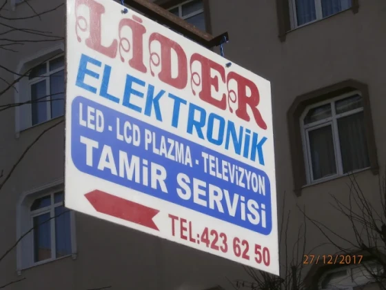 Lider Elektronik Televizyon Tamiri Ve Uydu Servisi