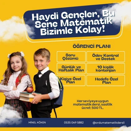 Matematik Özel Ders