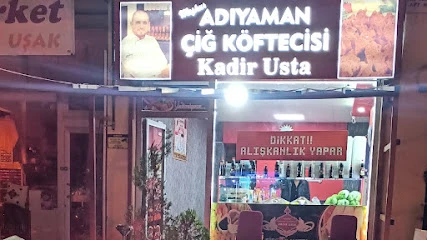 Meşhur Adıyaman Çiğ Köftecisi Kadir Usta