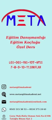 Meta Eğitim Danışmanlığı Ve Özel Ders