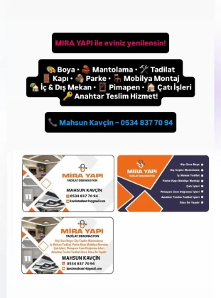 Mira _Yapı_Tadilat_Dekorasyon