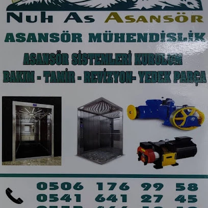 Nuh As Asansör Ağrı