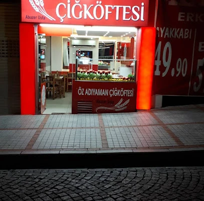 Öz Adıyaman Çiğ Köftecisi Abuzer Usta