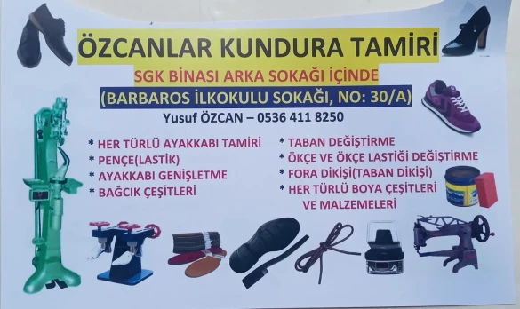 Özcanlar Ayakkabı Tamircisi Ve Lostra Hizmeti