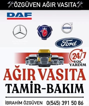 Özgüven Ağır Vasıta Yol Yardım Tamir