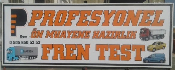 Profesyonel Oto Fren Test Ve Fren Tamiri (Hüseyin Şimşek)