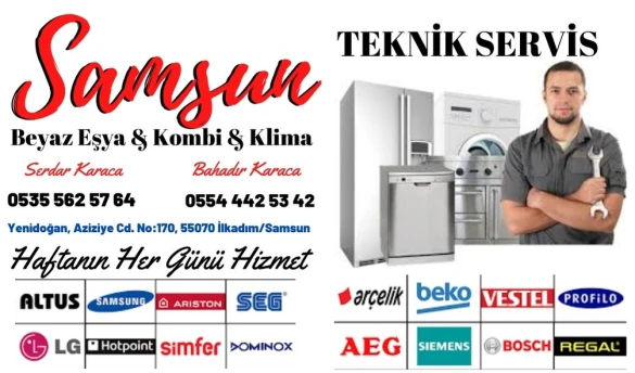 Samsun Beyaz Eşya Servisi