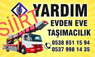 Siirt Yardım Evden Eve Taşımacılık